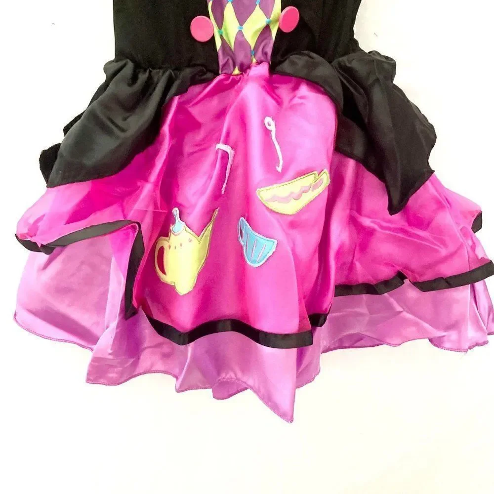 Nwot Girl's S Mad Hatter Halloween Costume